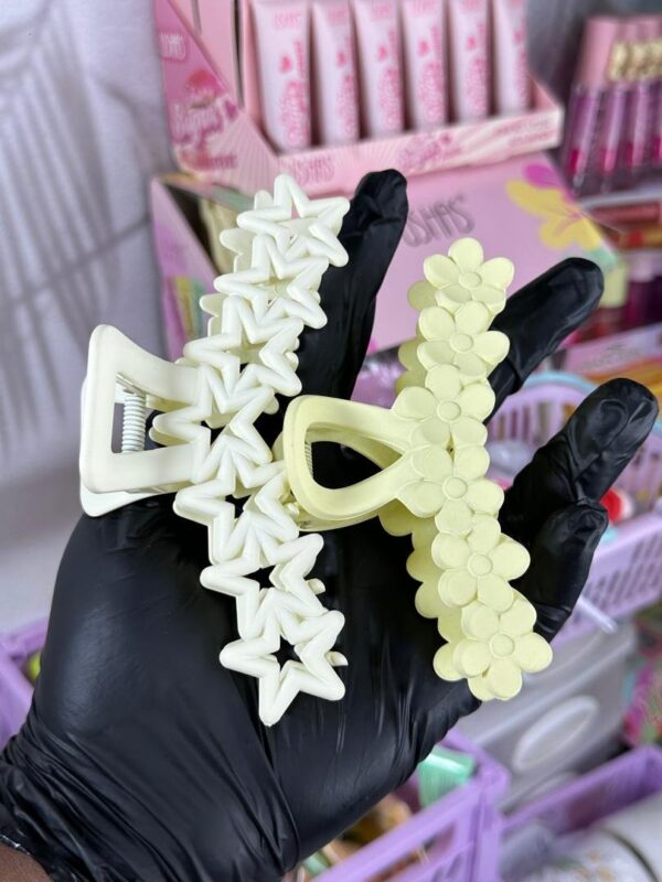 Star claw clips - Image 3