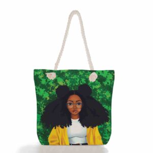 Graphic tote bag