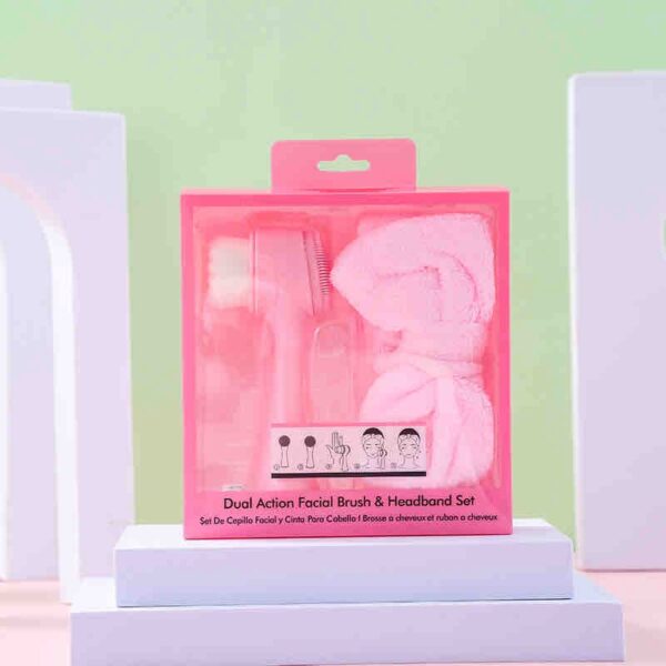 Face brush + Headband set