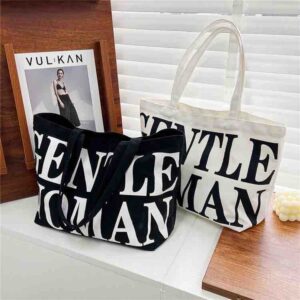Gentle woman tote without zip