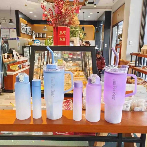 3 in 1 gradient sippy cup - Image 2
