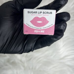 2 in 1 sugar lip scrub & lip balm