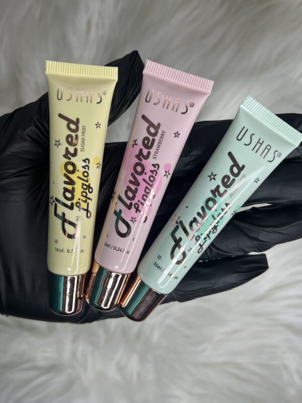 Tropical, ushas & ushas flavored lipgloss - Image 3