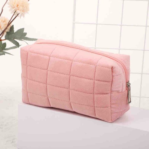 Velvet cosmetic pouch - Image 3
